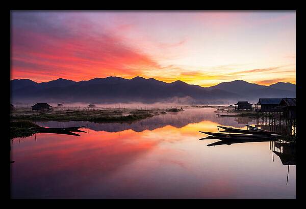 Inle Lake At Dawn