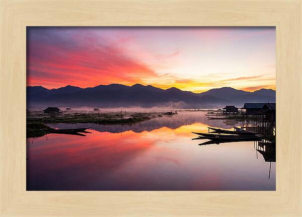 Inle Lake At Dawn
