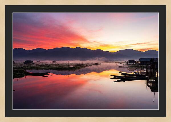 Inle Lake At Dawn
