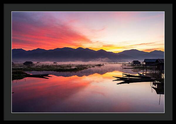 Inle Lake At Dawn