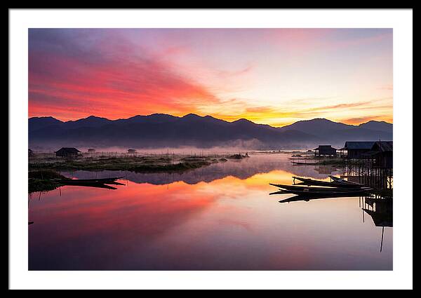 Inle Lake At Dawn