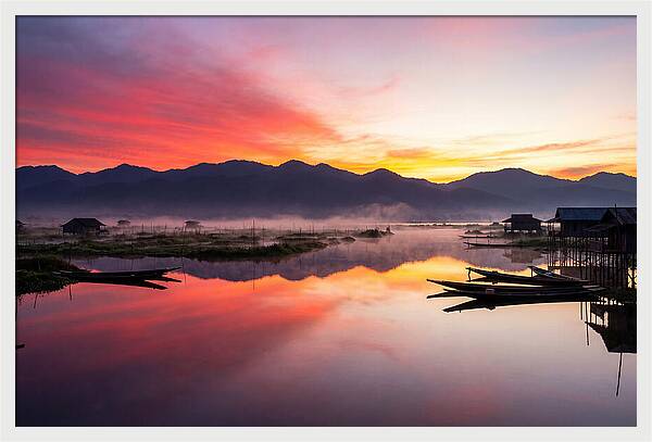 Inle Lake At Dawn