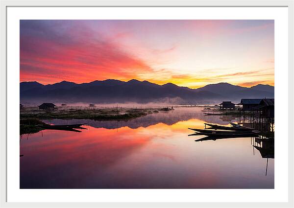 Inle Lake At Dawn