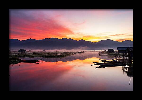 Inle Lake At Dawn