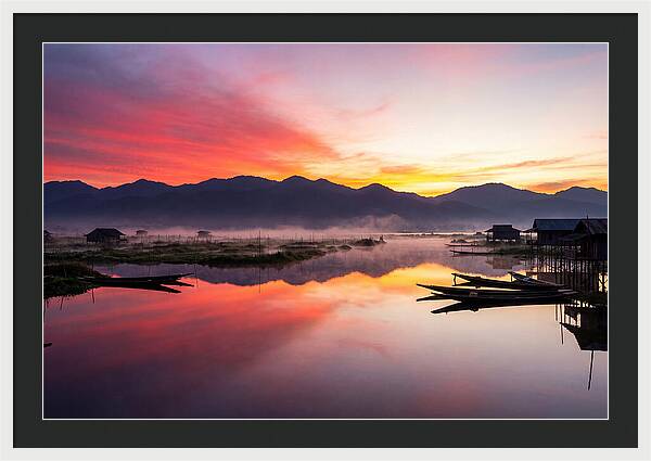 Inle Lake At Dawn