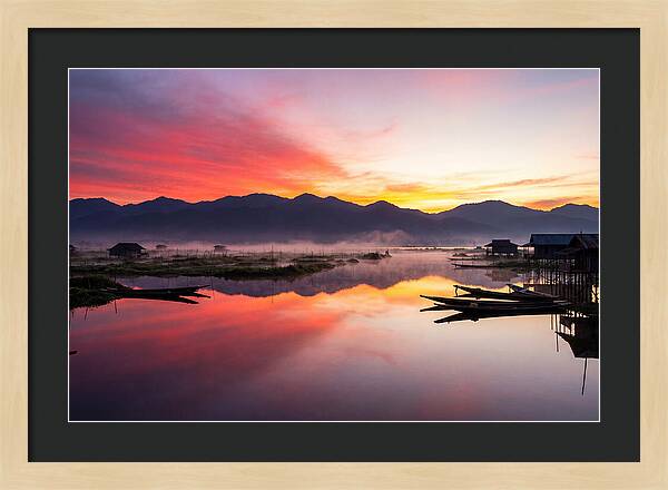 Inle Lake At Dawn