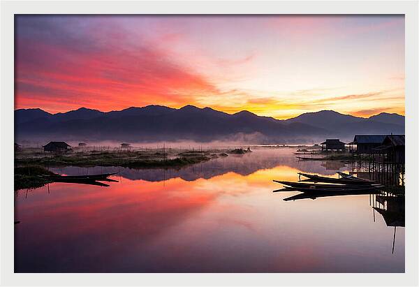 Inle Lake At Dawn