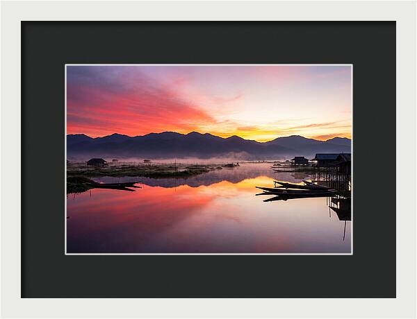 Inle Lake At Dawn