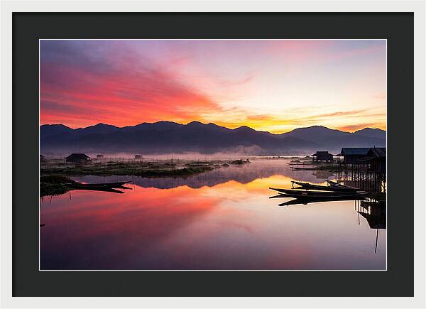 Inle Lake At Dawn
