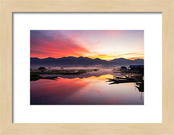 Inle Lake At Dawn