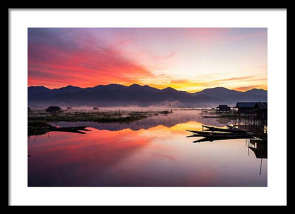 Inle Lake At Dawn