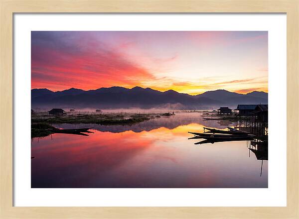 Inle Lake At Dawn