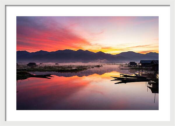 Inle Lake At Dawn