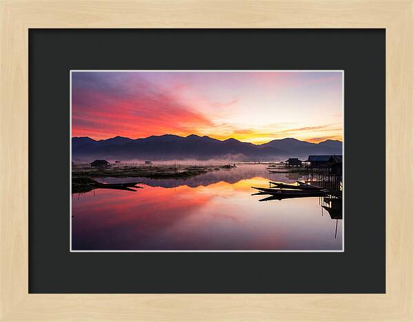 Inle Lake At Dawn