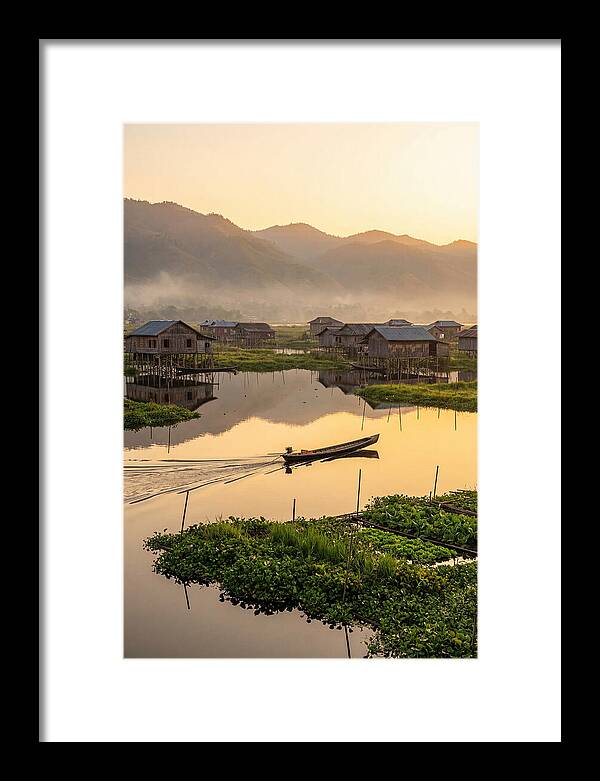 Inle Lake At Sunrise