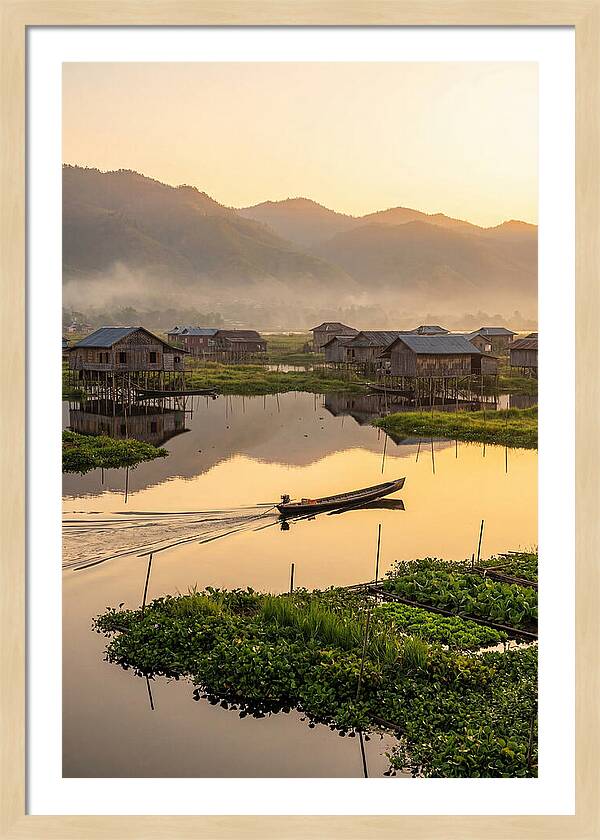 Inle Lake At Sunrise