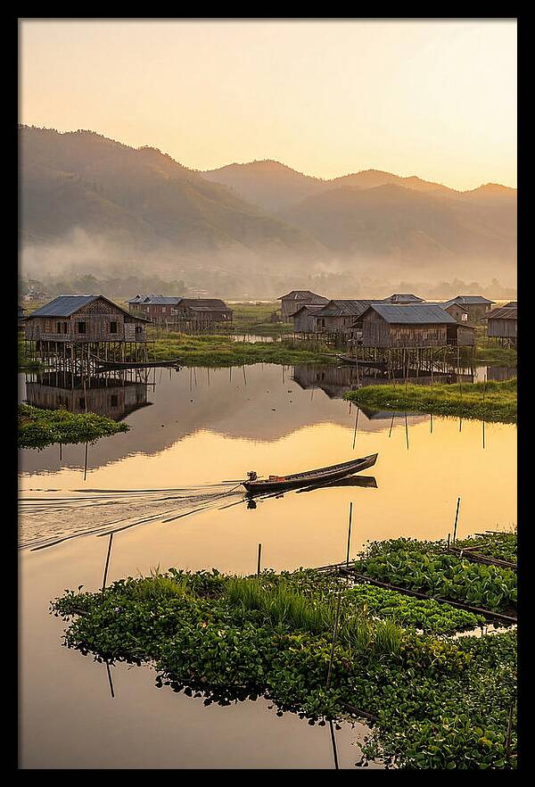 Inle Lake At Sunrise