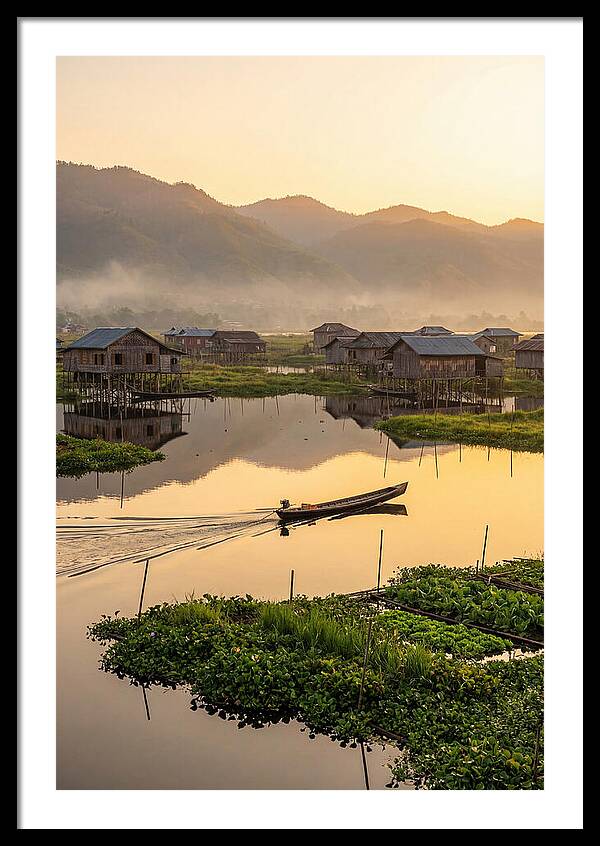 Inle Lake At Sunrise