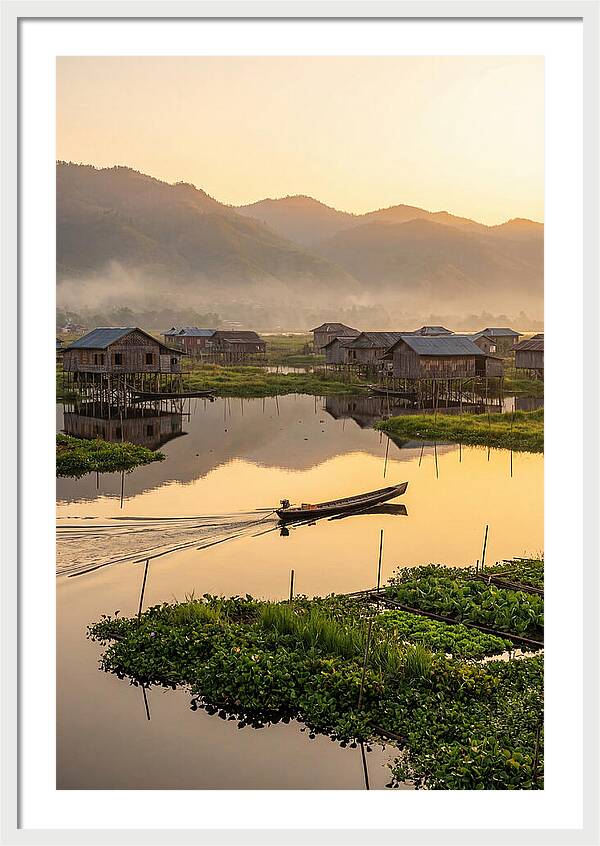 Inle Lake At Sunrise