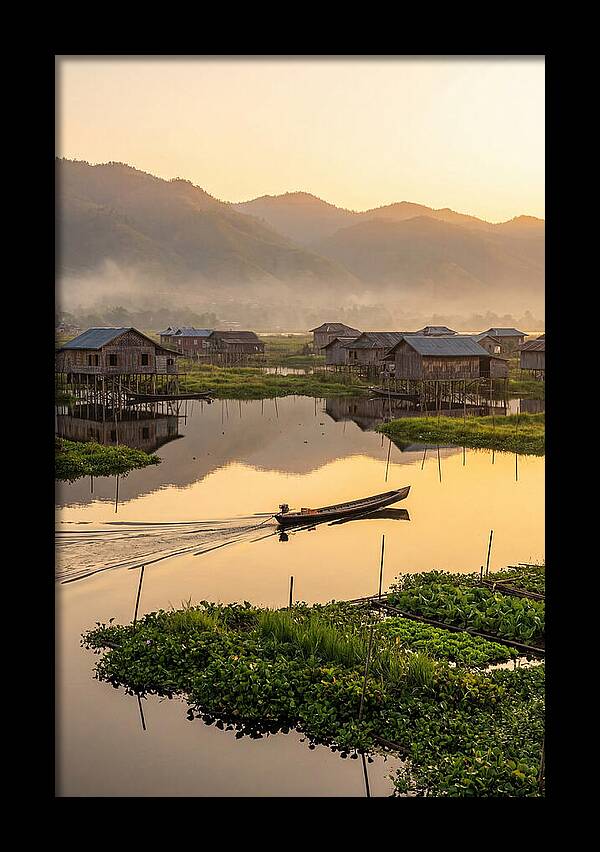 Inle Lake At Sunrise