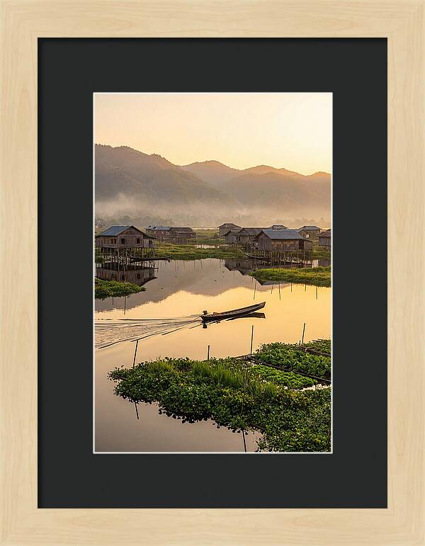 Inle Lake At Sunrise