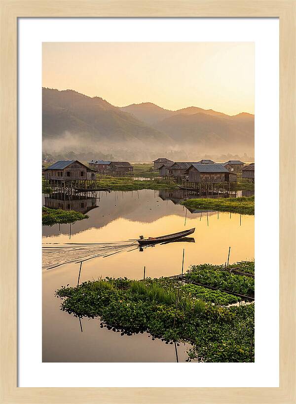 Inle Lake At Sunrise