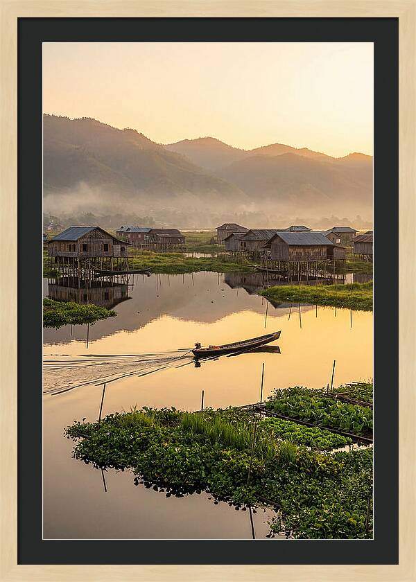 Inle Lake At Sunrise