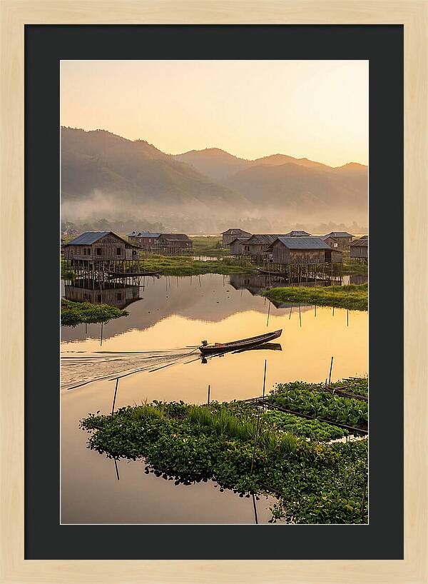 Inle Lake At Sunrise