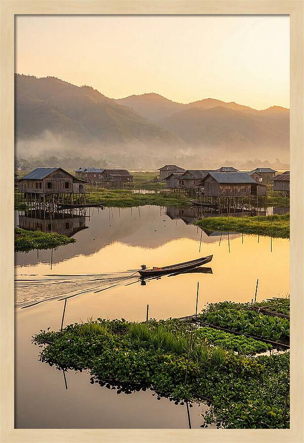 Inle Lake At Sunrise