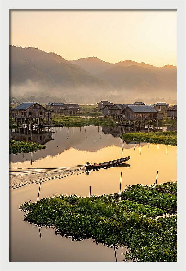 Inle Lake At Sunrise