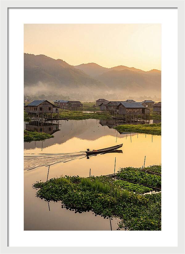 Inle Lake At Sunrise
