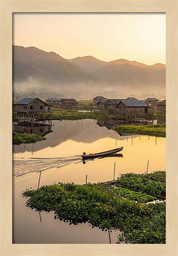 Inle Lake At Sunrise