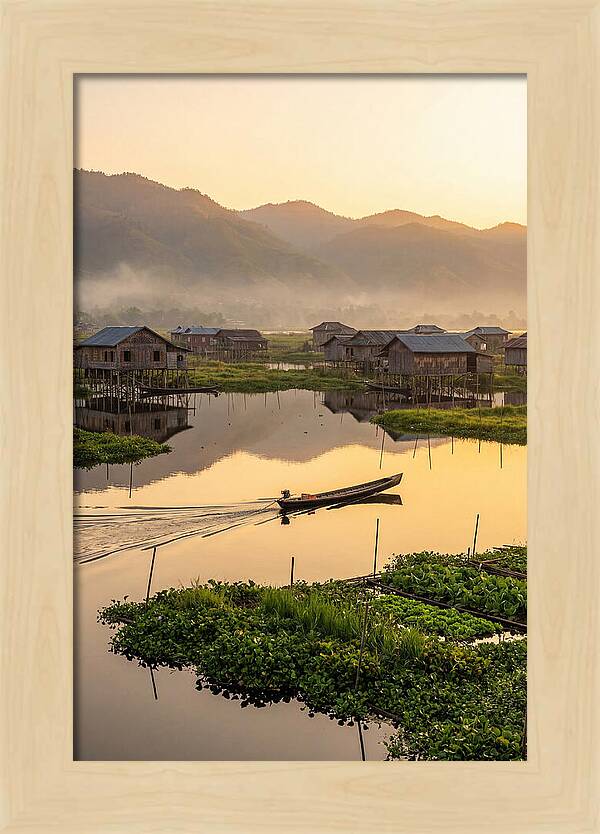 Inle Lake At Sunrise
