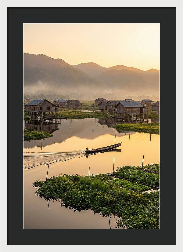 Inle Lake At Sunrise