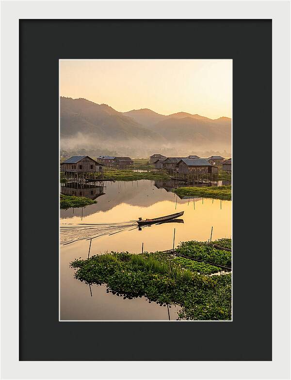 Inle Lake At Sunrise