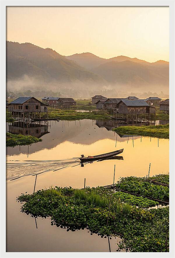 Inle Lake At Sunrise