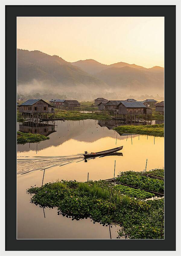 Inle Lake At Sunrise