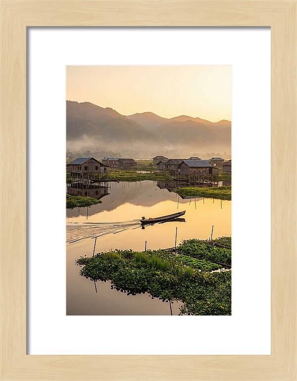 Inle Lake At Sunrise