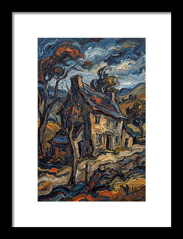 Inn Landscape Expressionist