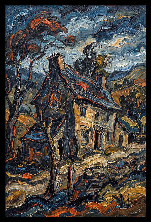 Inn Landscape Expressionist