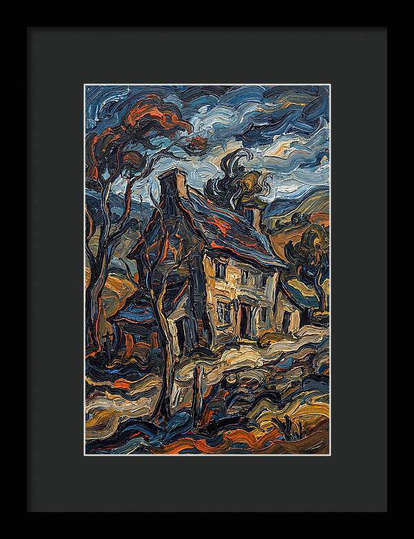Inn Landscape Expressionist
