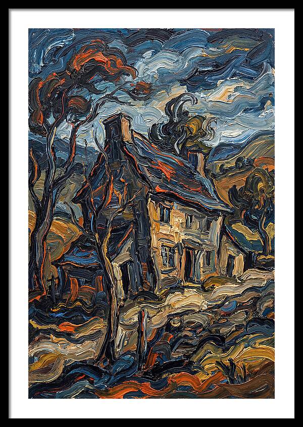 Inn Landscape Expressionist