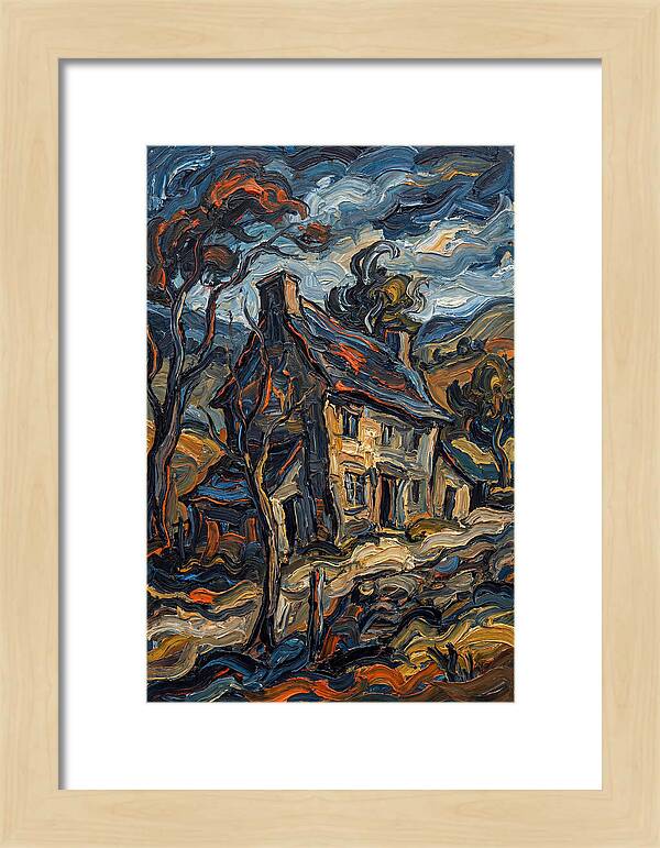 Inn Landscape Expressionist