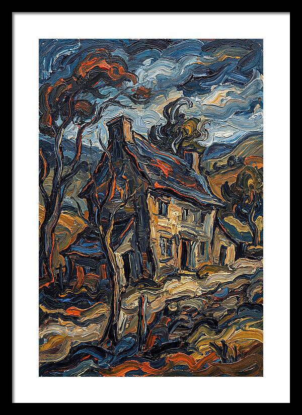 Inn Landscape Expressionist