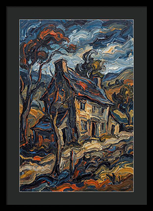 Inn Landscape Expressionist