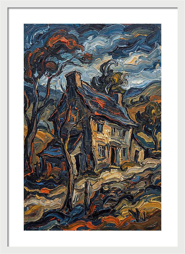 Inn Landscape Expressionist