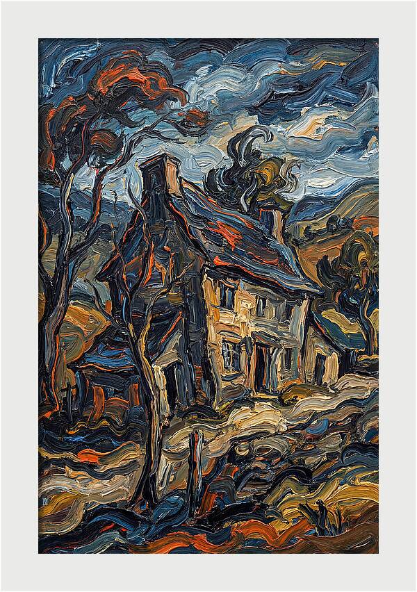 Inn Landscape Expressionist