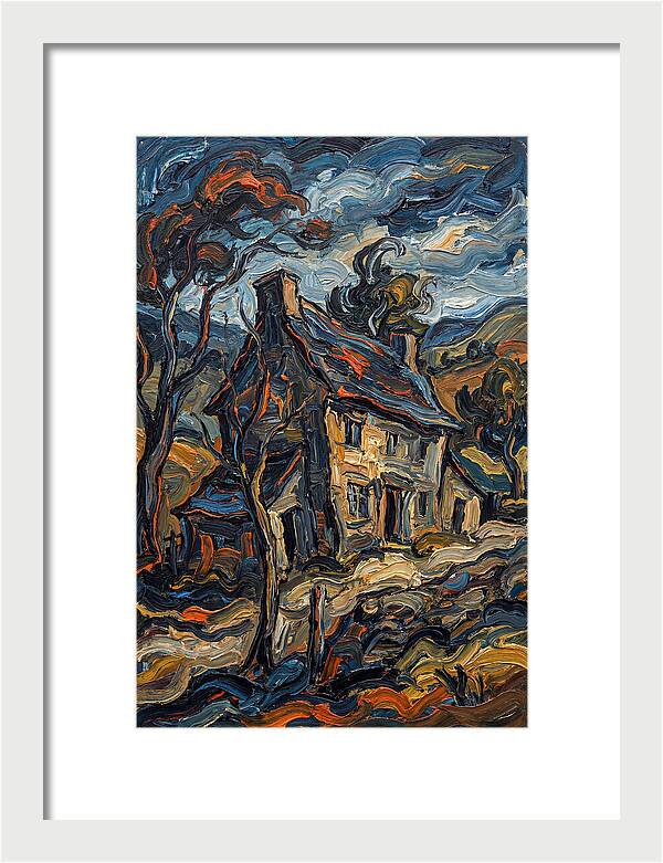 Inn Landscape Expressionist