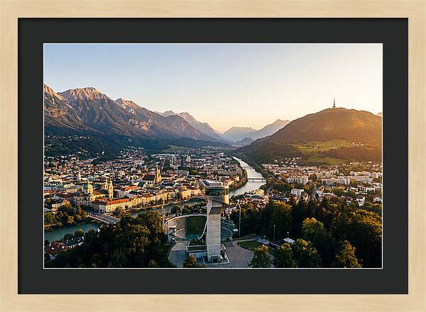 Innsbruck At Golden Hour