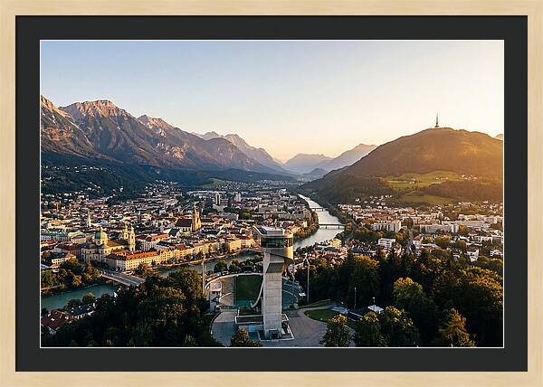 Innsbruck At Golden Hour